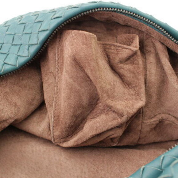 Bottega Veneta Intrecciato Shoulder Bag Green - Picture 7 of 10